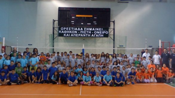 Με επιτυχία έληξε του 1ο Τουρνουά Μίνι Βόλεϊ που διοργάνωσε ο Α.Ο. Ορεστιάδας