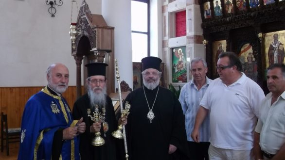 Επίσκεψη Δαμασκηνού στη Σωζόπολη