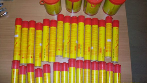 Σύλληψη ημεδαπού για κατοχή και εμπορία βεγγαλικών και καπνογόνων