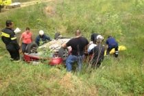 Τροχαίο με ελαφρύ τραυματισμό στο Νεοχώρι(video)