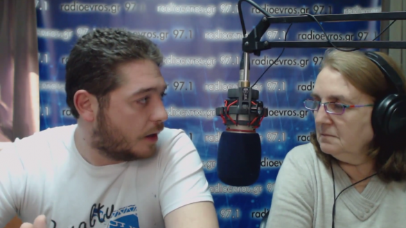 Ο υποψήφιος Δημοτικός Σύμβουλος Θοδωρής Περεντίδης στο Ράδιο Έβρος
