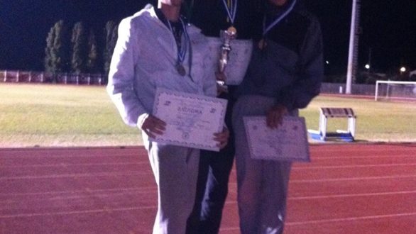 Ο αθλητής του ΜΓΣ Εθνικού, Δήμος Μαγγίνας πρωταθλητής Ελλάδος στα 10000μ