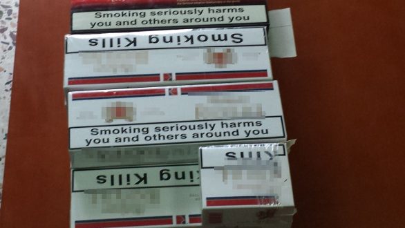 Σύλληψη για κατοχή λαθραίων τσιγάρων