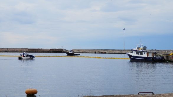 Άσκηση καταπολέμησης ρύπανσης στο λιμάνι της Αλεξανδρούπολης