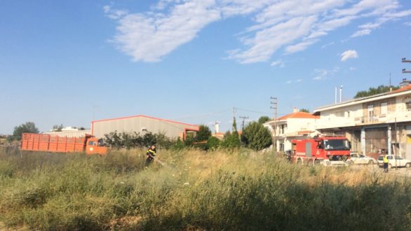 Πύργος: Πυρκαγιά μικρής έκτασης