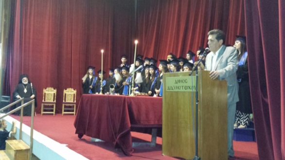 Ορκωμοσία των αποφοίτων του Τμήματος Νοσηλευτικής Διδυμοτείχου παρουσία του κ. Δερμετζόπουλου