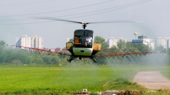 Αεροψεκασμός προνυμφοκτονίας  για καταπολέμηση των κουνουπιών