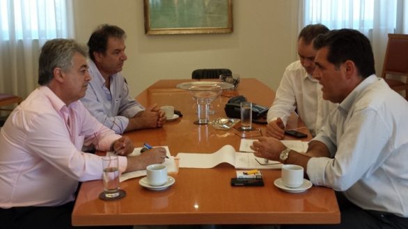Συνάντηση του κ. Αλέξανδρου Δερμεντζόπουλου με τον Δήμαρχο Σουφλίου