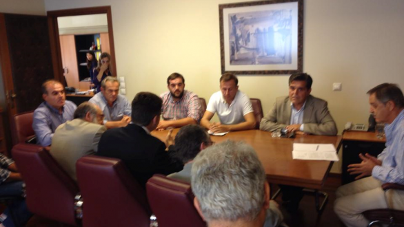 Συνάντηση με τον Υφυπουργό Αγροτικής Ανάπτυξης για το θέμα των ζωονόσων που πλήττουν τον Έβρο