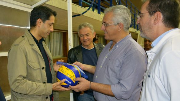 Ο Πρέσβης του Αζερμπαϊτζάν  επισκέφθηκε την ομάδα βόλλεϋ του Εθνικού Αλεξανδρούπολης