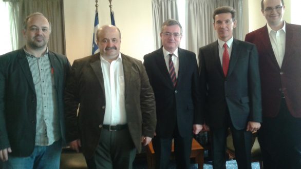 Την δραστηριοποίηση της Rostbank στον Έβρο συζήτησαν ο κ. Γεροντόπουλος με στελέχη της ρώσικης τράπεζας