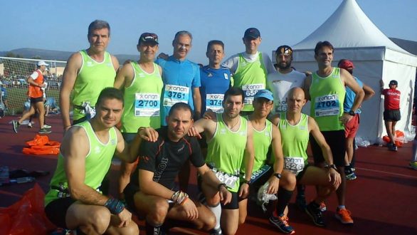 Tο running team του Α.Ο.Ορεστιάδας στον 32ο Αυθεντικό Μαραθώνιο της Αθήνας