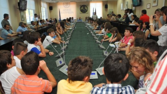 Διεξαγωγή της πρώτης συνεδρίασης του  Δημοτικού Συμβουλίου Παίδων