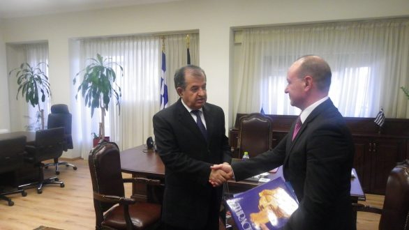 Συνάντηση του Περιφερειάρχη ΑΜ-Θ με τον Γενικό Πρόξενο της Βουλγαρίας στην Κομοτηνή