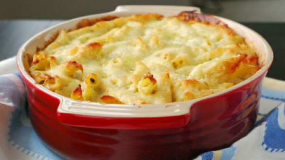 Συνταγή:λαχταριστό σουφλέ ζυμαρικών!