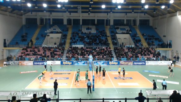 Volleyleague: Α.Ο. Ορεστιάδας – Άρης 0-3
