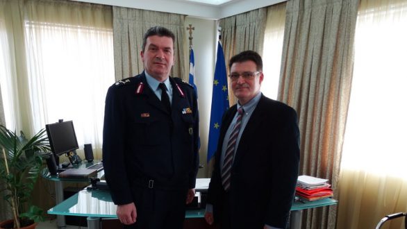 Εθιμοτυπική συνάντηση Πέτροβιτς-Μενεξίδη