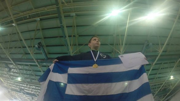 Συνέχεια διακρίσεων με μετάλλια και ατομικά ρεκόρ για τον μικρό Τηλέμαχο του ΝΗΡΕΑ!