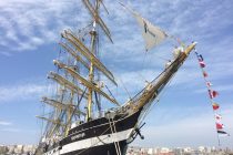 Έδεσε στην Αλεξανδρούπολη το ρωσικό ιστιοφόρο Kruzenshtern