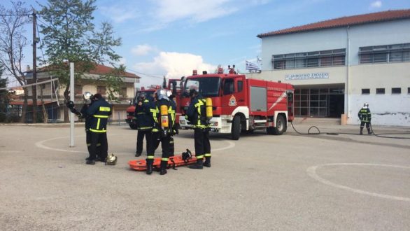 Σε ετοιμότητα οι μαθητές του 3ου Δημοτικού