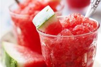 Δροσερή γρανίτα καρπούζι σε 10′