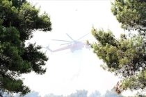 Σε ύφεση η πυρκαγιά στη Σαμοθράκη