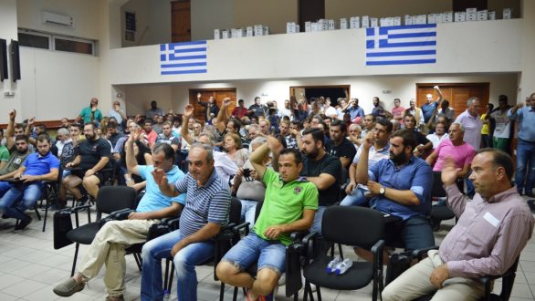 Με τα τρακτέρ στις κάλπες αποφάσισαν οι αγρότες