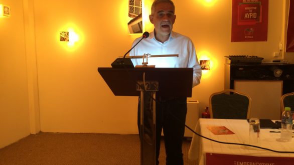 Το κυβερνητικό πρόγραμμα του ΣΥ.ΡΙΖ.Α παρουσίασε στην Ορεστιάδα ο Ν.Τόσκας