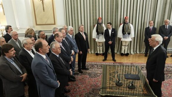 Ορκίστηκε η νέα κυβέρνηση