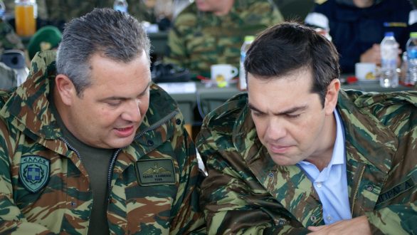 Δηλώσεις Αλέξη Τσίπρα από την διακλαδική άσκηση των ενόπλων δυνάμεων «ΠΑΡΜΕΝΙΩΝ 2015»