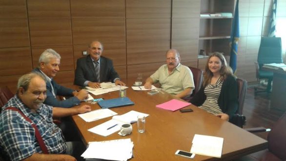 Σύσκεψη εργασίας Βουλευτών Ν. Έβρου με τον  Αναπληρωτή Υπουργό Αγροτικής Ανάπτυξης και Τροφίμων κ.Μάρκο Μπόλαρη.   