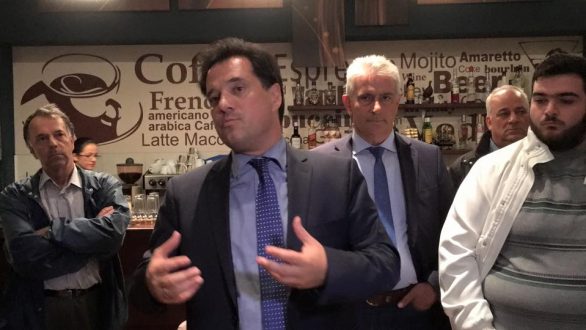 Επίσκεψη του υποψήφιου για την προεδρία της Νέας Δημοκρατίας Άδωνι Γεωργιάδη στον Έβρο