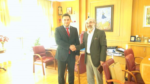 Ο πρόξενος της Ουκρανίας κ. Voronin στην Αλεξανδρούπολη