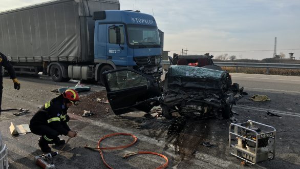 Θανατηφόρο τροχαίο στον κόμβο Ριζίων