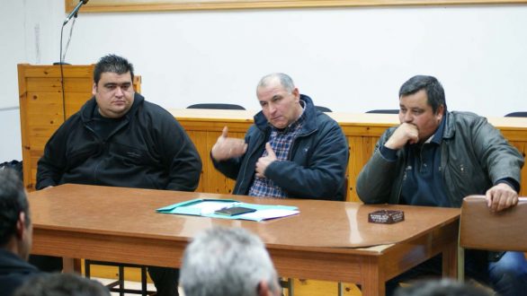 Σύσκεψη για τα προβλήματα που άφησε η χαλαζόπτωση στο Τρίγωνο