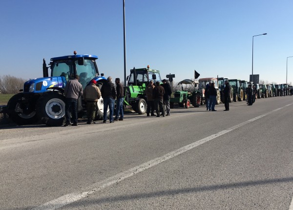 αγρότες - μπλόκο