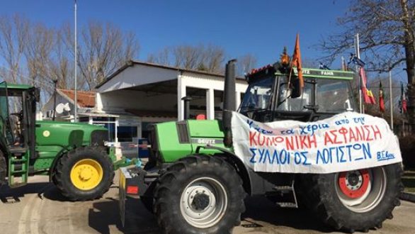 Καστανιές:Με τους αγρότες οι επαγγελματίες σε ολονυχτία.