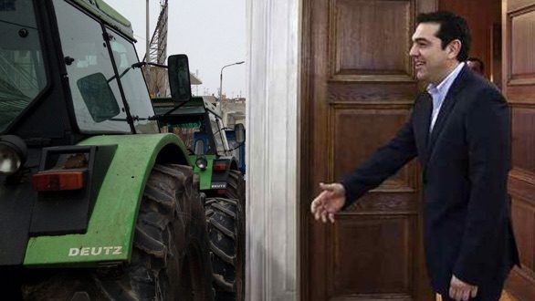 17μελής επιτροπή αγροτών αύριο στον Τσίπρα με εκπροσώπηση από τον Έβρο