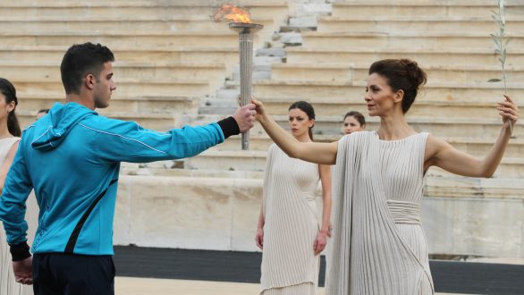 Η Ολυμπιακή Φλόγα στην Αλεξανδρούπολη