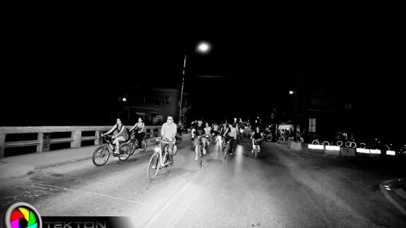 1η Βραδινή Ποδηλατοβόλτα στην Αλεξανδρούπολη