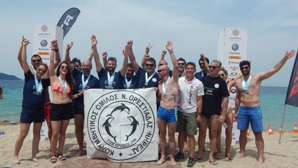 Με εφτά  μετάλλια γύρισε η αποστολή του  ΝΗΡΕΑ από το Porto Carras Swim Challenge