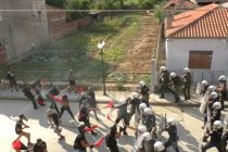 Σύρραξη αστυνομίας και διαδηλωτών του No Border Camp στις Καστανιές