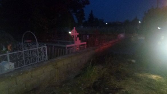 Πυρκαγιά μικρής έκταση  στα νεκροταφεία της Κλεισούς