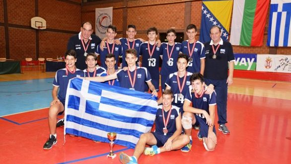 Ασημένια η Εθνική παμπαίδων στο Βαλκανικό πρωτάθλημα !