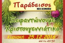 Ετήσια Χοροεσπερίδα του Ηρακλή Σαγήνης και της Ασπίδας Θουρίου