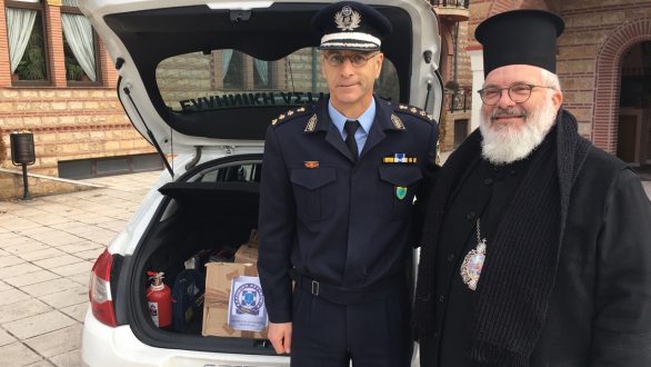 Κοινωνική Προσφορά στην Τράπεζα Αγάπης από την Αστυνομία Ορεστιάδας