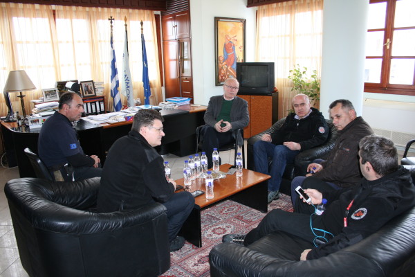 Επίσκεψη του Περιφερειάρχη ΑΜΘ Χρήστου Μέτιου στον Έβρο