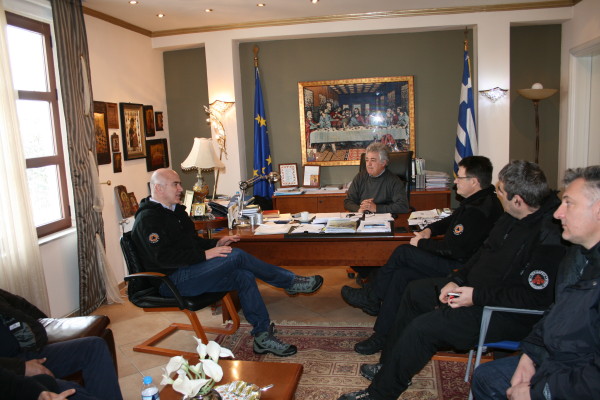 Επίσκεψη του Περιφερειάρχη ΑΜΘ Χρήστου Μέτιου στον Έβρο