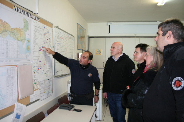 Επίσκεψη του Περιφερειάρχη ΑΜΘ Χρήστου Μέτιου στον Έβρο