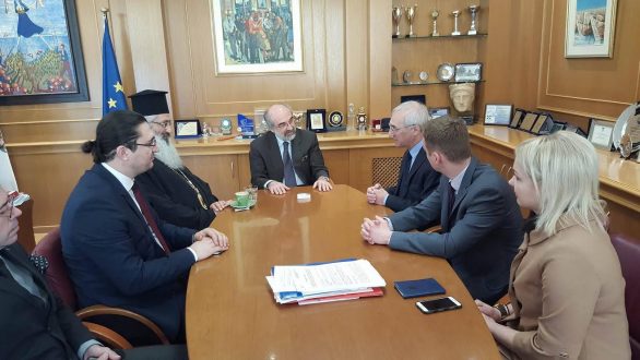 Επίσκεψη του Πρόξενου της Ρωσίας Alexander Shcherbacov στην Αλεξανδρούπολη